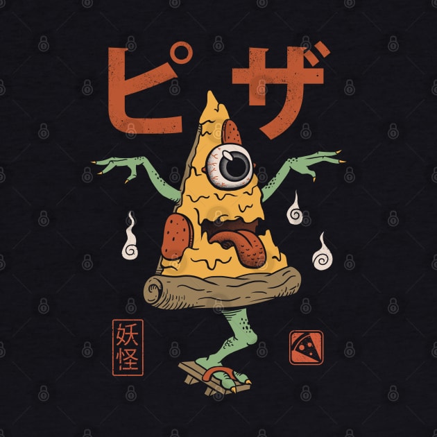 Yokai Pizza by Vincent Trinidad Art